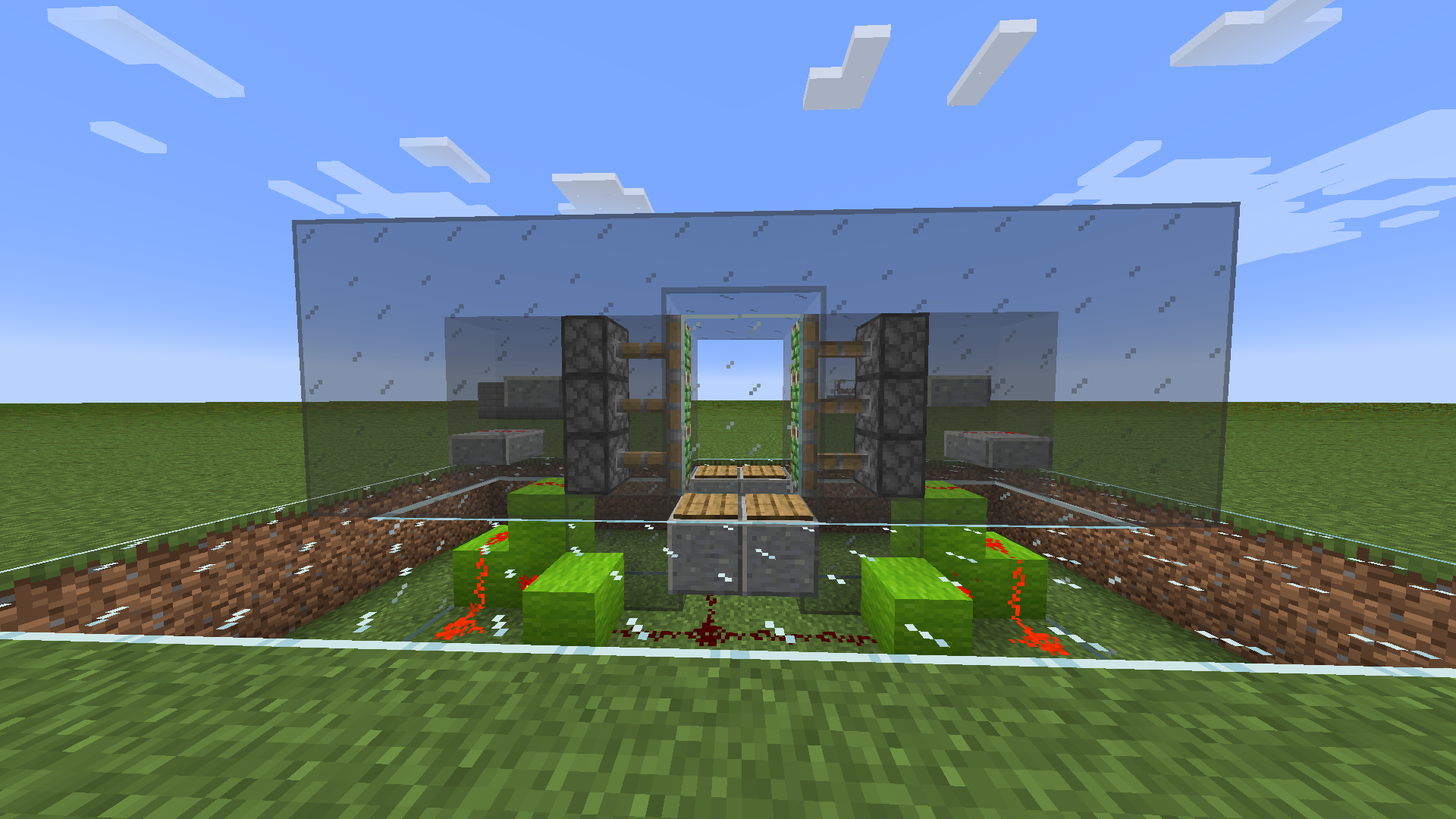 Image of piston door